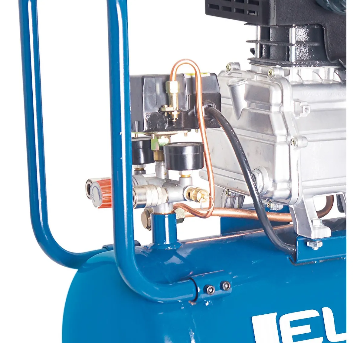 COMPRESOR DE AIRE HORIZONTAL 2,5HP 25 LITROS (CA6256) ELITE - Vista 3