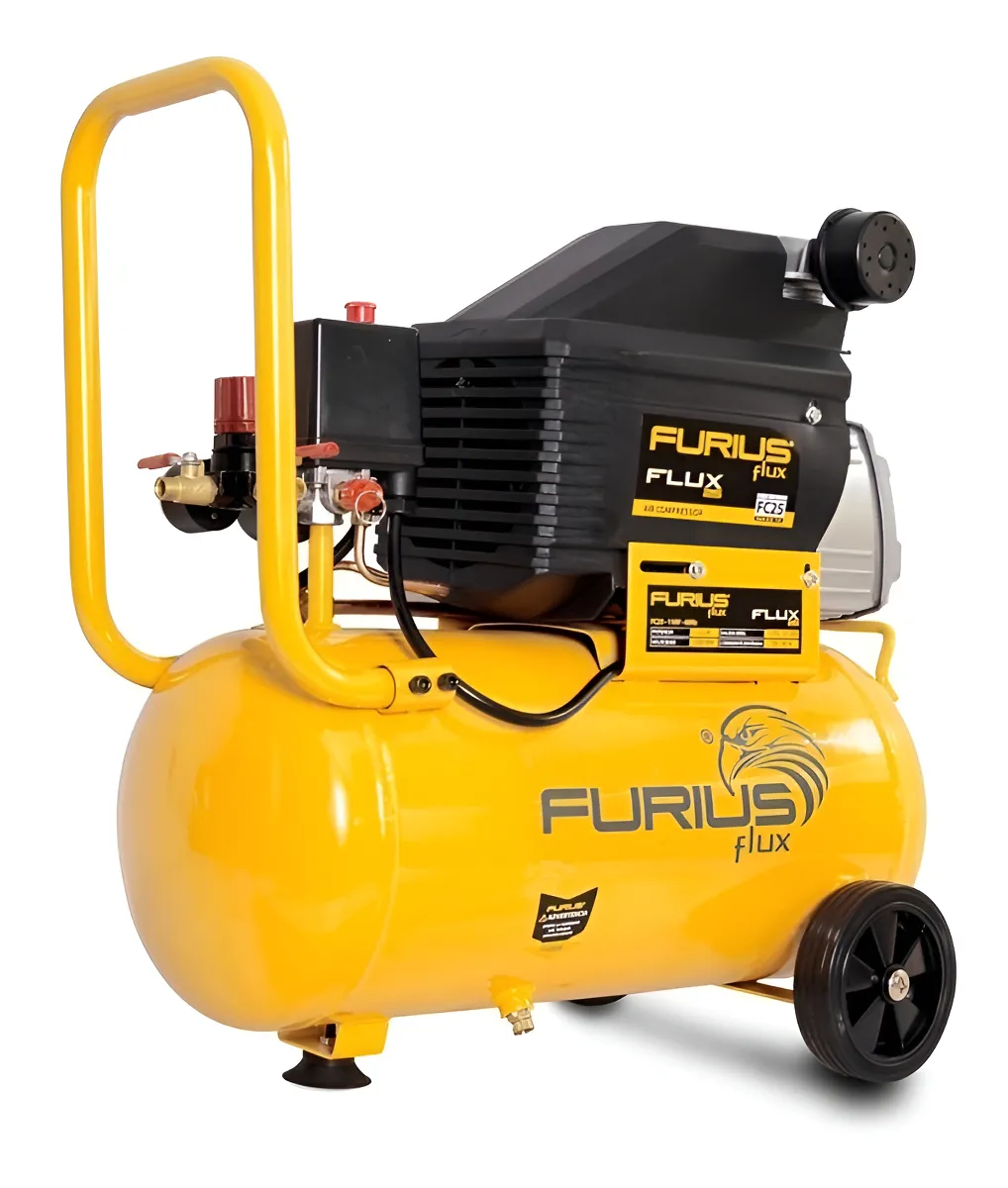 COMPRESOR DE AIRE HORIZONTAL 2HP 25 LITROS (FC25) FURIUS