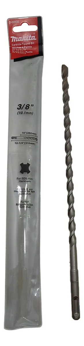 BROCA SDS-PLUS 3-8" X 12-1-4" D-00935 MAKITA - Vista 4