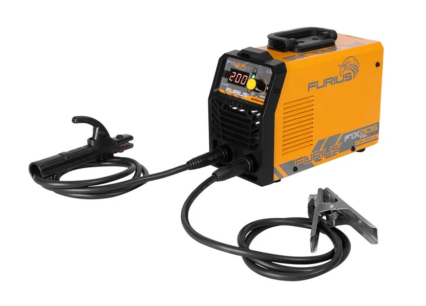 SOLDADOR INVERSOR FIX205 CEL 110-220V 200A (FW205CEL) FURIUS - Vista 5