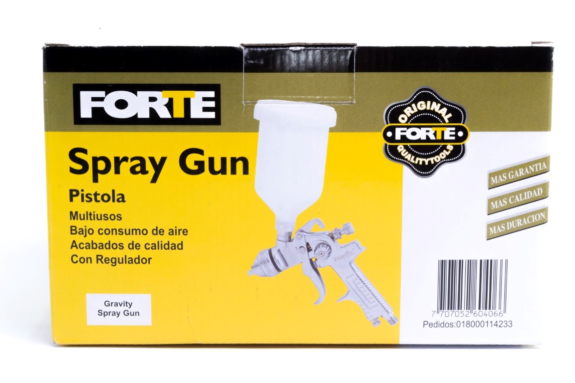 PISTOLA PARA PINTAR DE GRAVEDAD 50PSI (0898767) FORTE - Vista 5