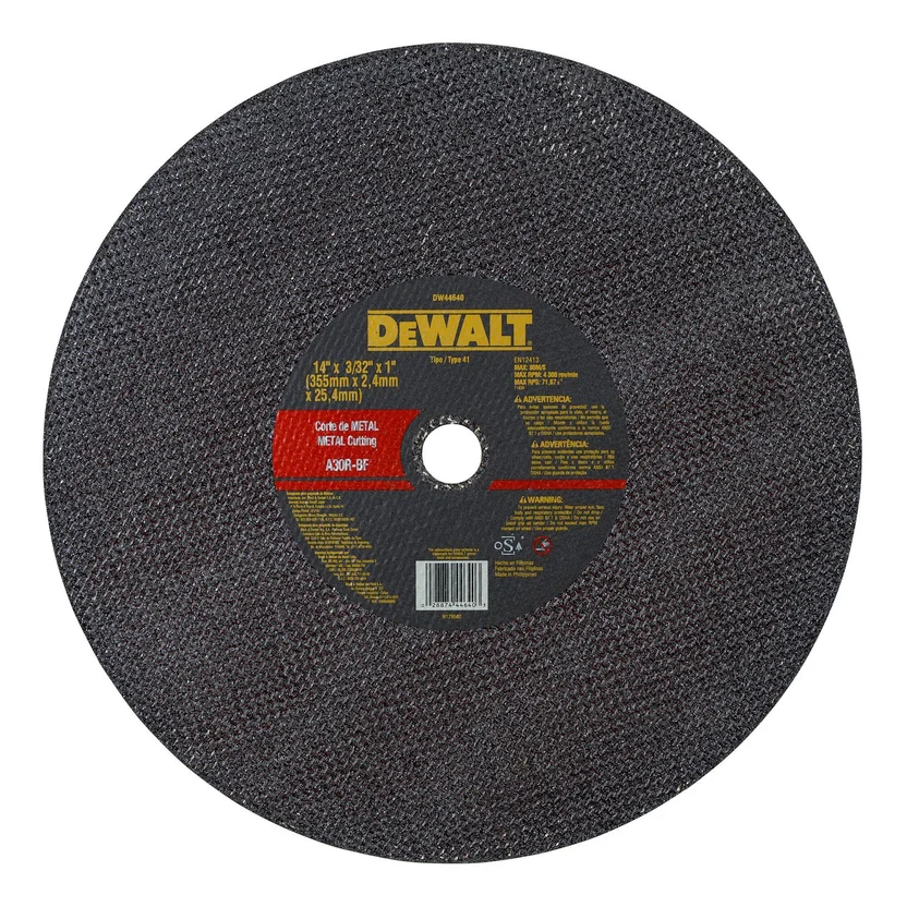 DISCO DE CORTE 14" (DW44640) DEWALT