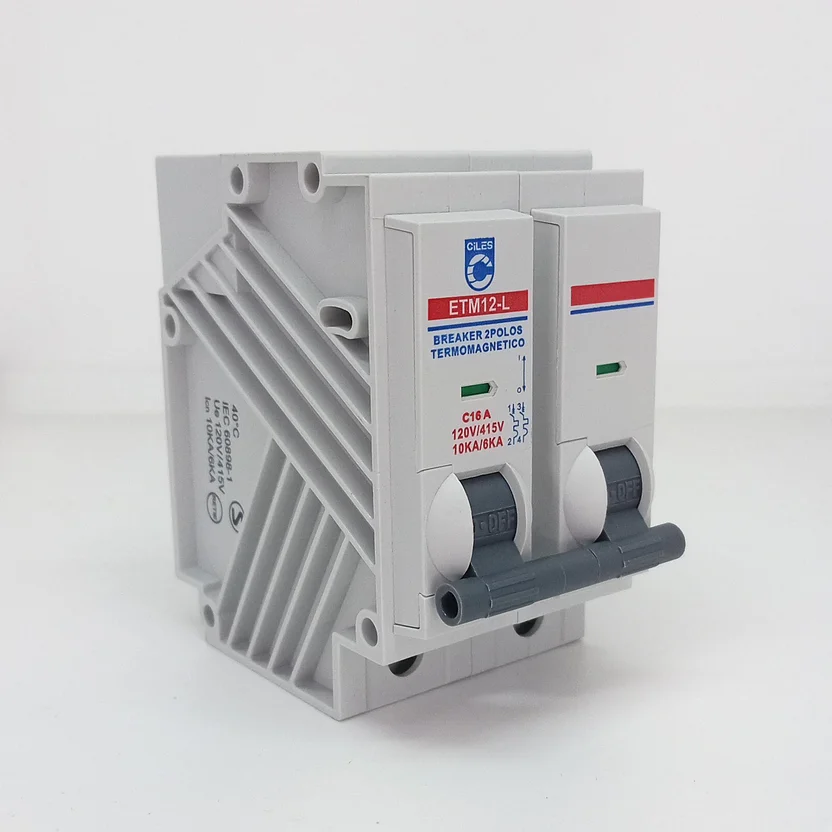 BREAKER ENCHUFABLE 2P 16A-10KA-6KA - ETM12-L (PT349312E) CILES - Vista 2