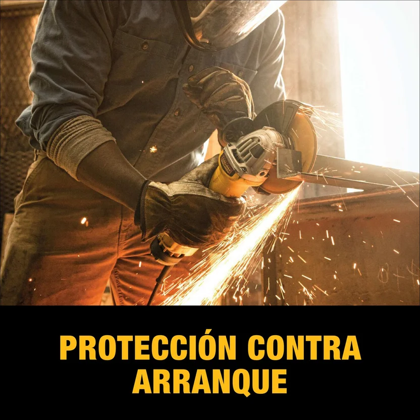 PULIDORA 4-1-2" 1.500W - 11.000RPM (DWE4314-B3) DEWALT - Vista 4