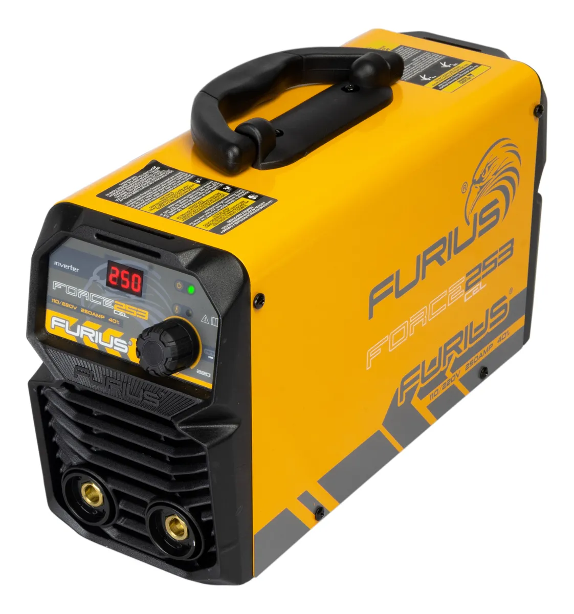 SOLDADOR INVERSOR FORCE253 CEL 110-220V 250A (FW253CEL) FURIUS