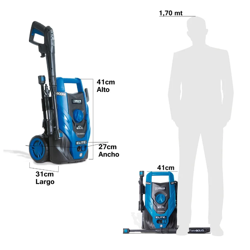 HIDROLAVADORA 1700W - 1600 PSI 110V (PW1770) ELITE - Vista 5