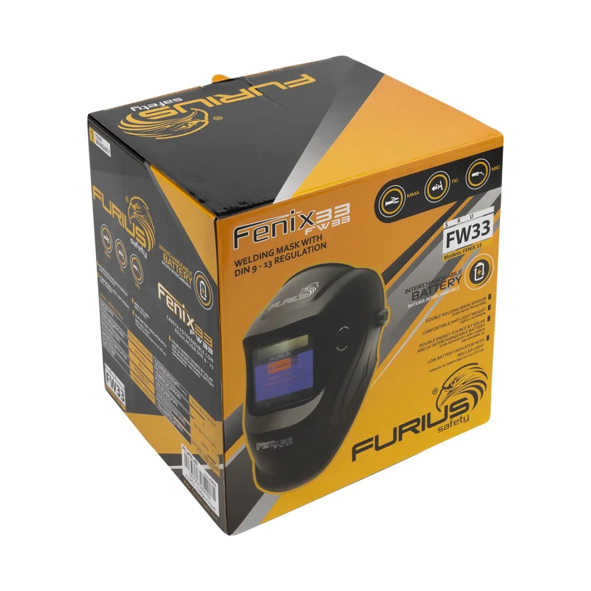 CARETA SOLDADOR FOTOSENSIBLE FENIX330 (FW33) FURIUS - Vista 5