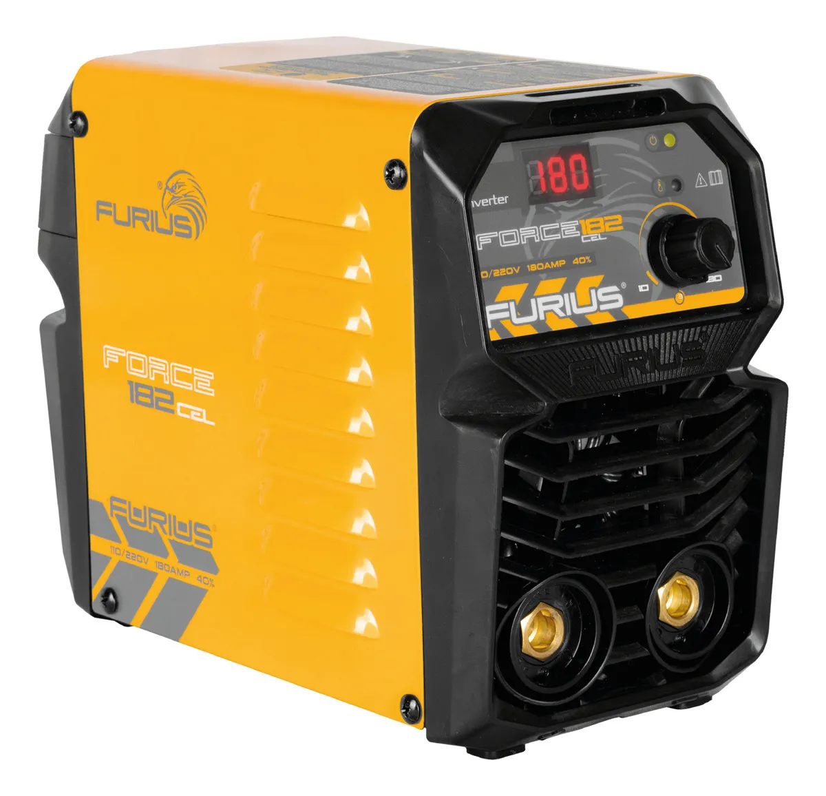 SOLDADOR INVERSOR FORCE203 CEL MINI 110-220V 200A (FW203MCEL) FURIUS