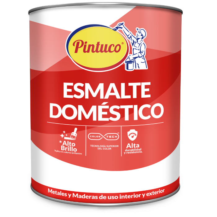 ESMALTE DOMESTICO NEGRO P-95 (1-4GL) (10012496) PINTUCO