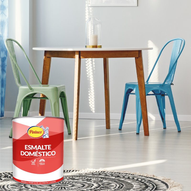 ESMALTE DOMESTICO AMARILLO P-18 (1GL) (10014383) PINTUCO - Vista 2