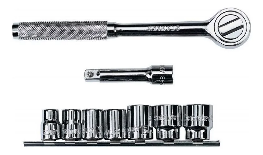 JUEGO DE DADOS 3-8" 10 PIEZAS (86-218) STANLEY - Vista 2