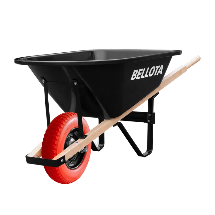 CARRETILLA 5672-6 ANTIPINCHAZO PLASTICA NEGRA (110939) BELLOTA