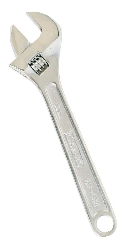 LLAVE AJUSTABLE 10" CROMADA (87-433) STANLEY