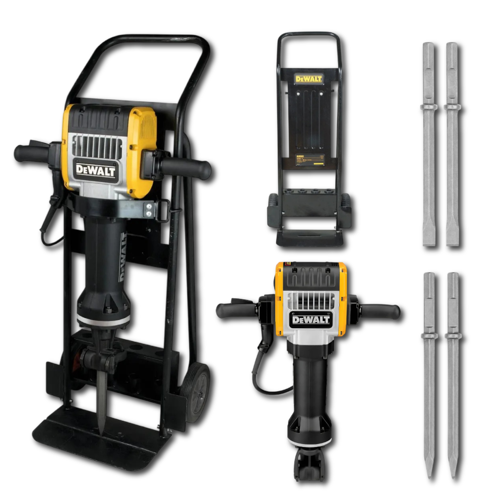DEMOLEDOR 1.1-8" - 2.100W - 62 JOULES + CARRO (D25980T) DEWALT - Vista 4