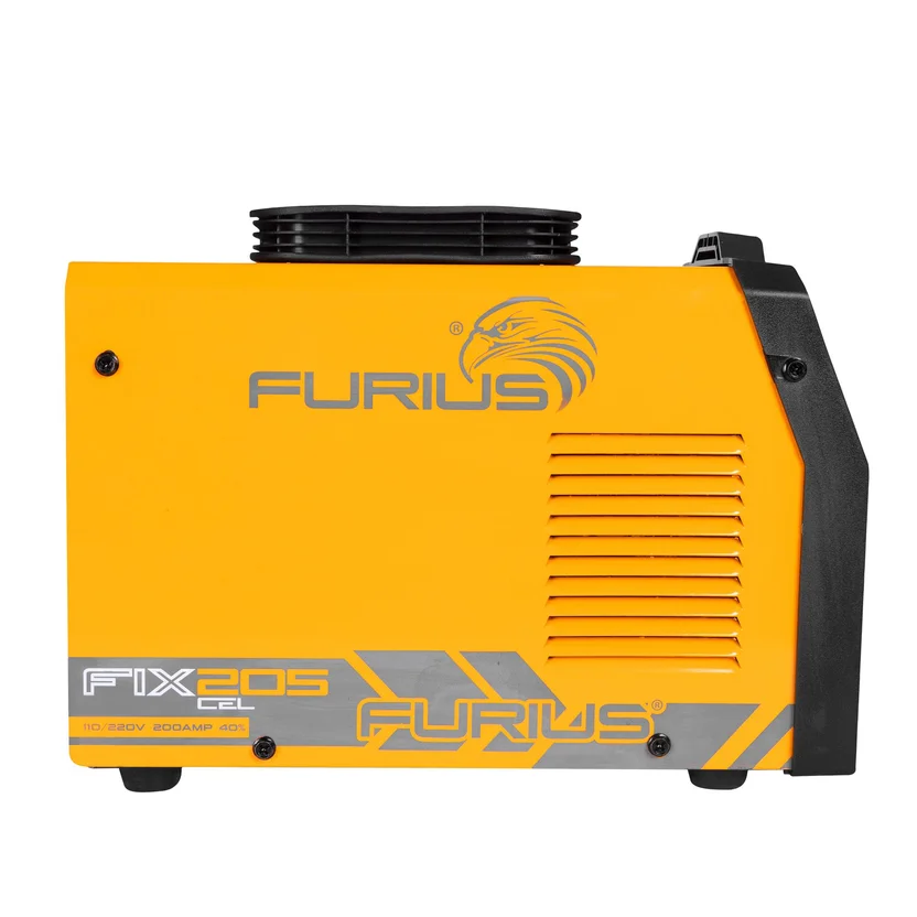 SOLDADOR INVERSOR FIX205 CEL 110-220V 200A (FW205CEL) FURIUS - Vista 3