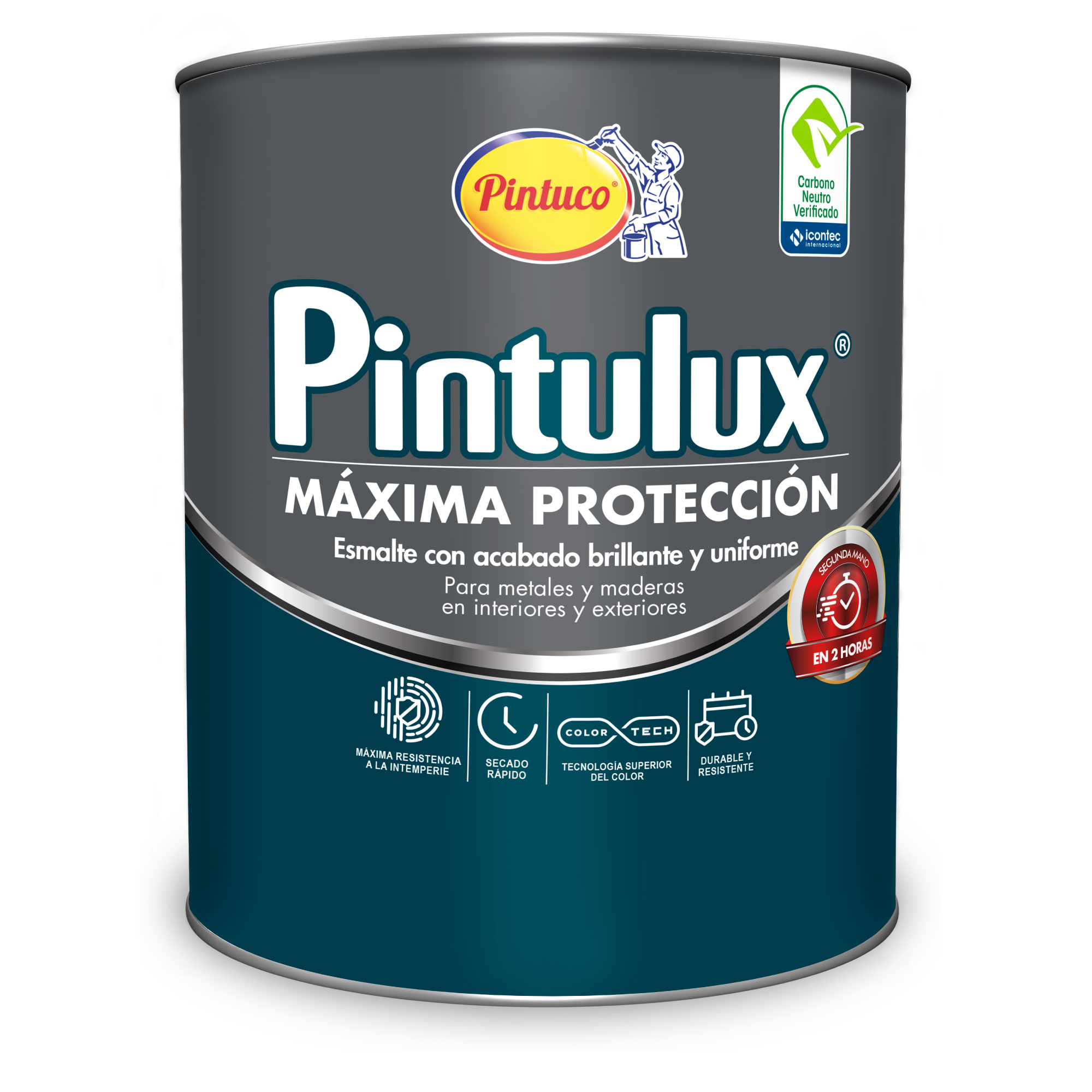 ESMALTE ALUMINIO 86 (1-4GL) (10390081) PINTULUX
