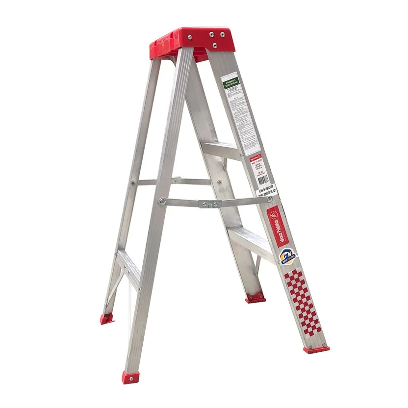 ESCALERA 3 PELDAÑOS TAPA ROJA (7111203TR) IDEACE - Vista 4