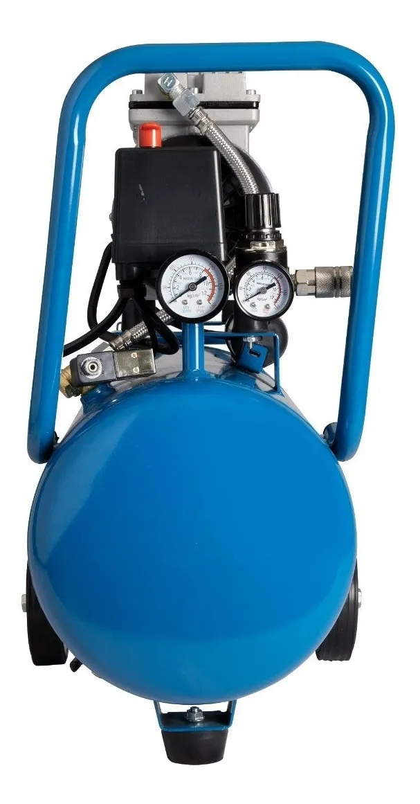 COMPRESOR LIBRE DE ACEITE SILENCIOSO 1HP 24 LITROS (CA1024S) ELITE - Vista 3